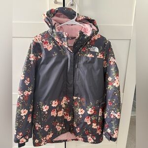 The North Face girls XL insulated ski jacket.